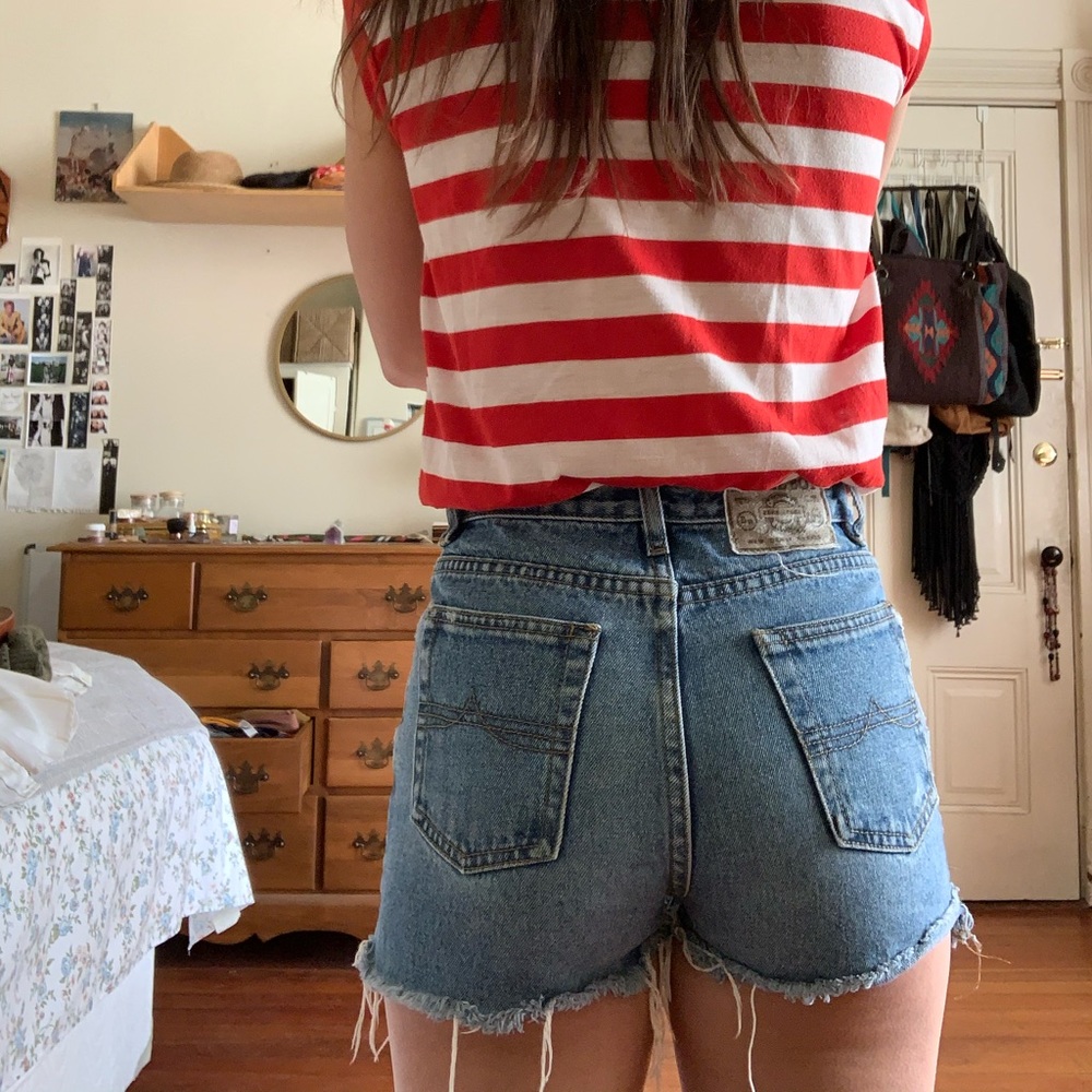 Bugle boy vintage cut off shorts